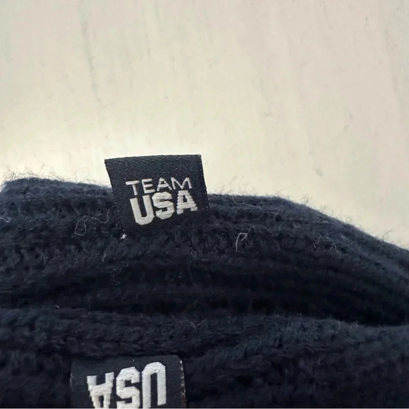 Team USA Olympic GO USA Apparel Adult Navy Blue Knit Mittens OSFM NWT - Picture 6 of 7